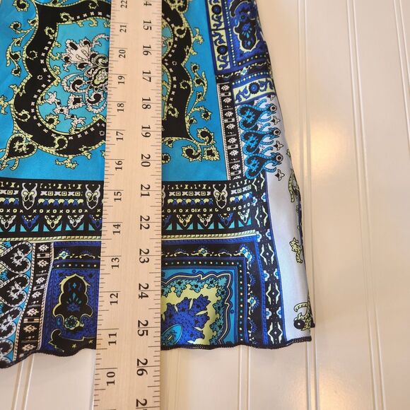 I.N. Studio Large Sleeveless Blue Blouse 27.7437 - Picture 6 of 9